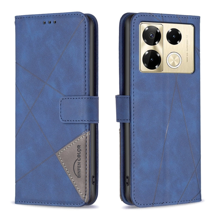 Magnetic Buckle Rhombus Texture Leather Phone Case, For Infinix Smart 9 / Hot 50i, For Infinix Hot 50 4G, For Infinix Hot 50 5G, For Infinix Zero 40 4G, For Infinix Note 40X 5G, For Infinix GT 20 Pro 5G, For Infinix Note 40 Pro 4G/5G/40 Pro+ 5G        ...