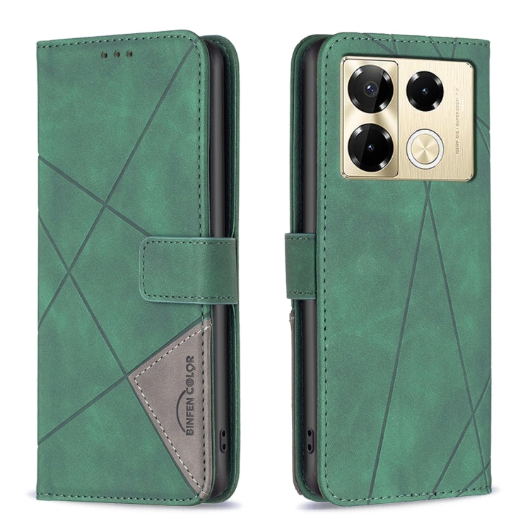 Magnetic Buckle Rhombus Texture Leather Phone Case, For Infinix Smart 9 / Hot 50i, For Infinix Hot 50 4G, For Infinix Hot 50 5G, For Infinix Zero 40 4G, For Infinix Note 40X 5G, For Infinix GT 20 Pro 5G, For Infinix Note 40 Pro 4G/5G/40 Pro+ 5G        ...