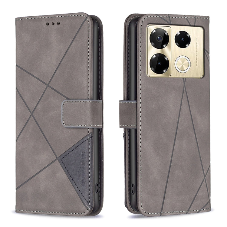 Magnetic Buckle Rhombus Texture Leather Phone Case, For Infinix Smart 9 / Hot 50i, For Infinix Hot 50 4G, For Infinix Hot 50 5G, For Infinix Zero 40 4G, For Infinix Note 40X 5G, For Infinix GT 20 Pro 5G, For Infinix Note 40 Pro 4G/5G/40 Pro+ 5G        ...