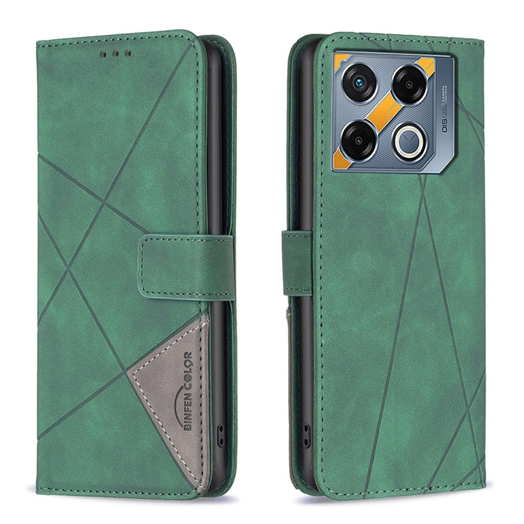 Magnetic Buckle Rhombus Texture Leather Phone Case, For Infinix Smart 9 / Hot 50i, For Infinix Hot 50 4G, For Infinix Hot 50 5G, For Infinix Zero 40 4G, For Infinix Note 40X 5G, For Infinix GT 20 Pro 5G, For Infinix Note 40 Pro 4G/5G/40 Pro+ 5G        ...