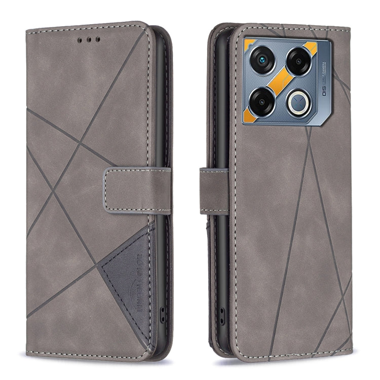 Magnetic Buckle Rhombus Texture Leather Phone Case, For Infinix Smart 9 / Hot 50i, For Infinix Hot 50 4G, For Infinix Hot 50 5G, For Infinix Zero 40 4G, For Infinix Note 40X 5G, For Infinix GT 20 Pro 5G, For Infinix Note 40 Pro 4G/5G/40 Pro+ 5G        ...