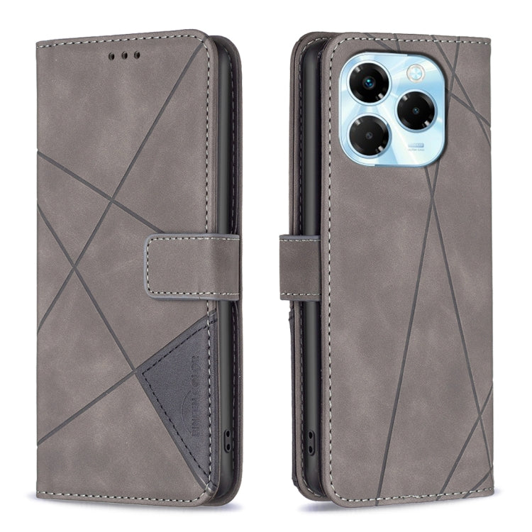 Magnetic Buckle Rhombus Texture Leather Phone Case, For Infinix Smart 9 / Hot 50i, For Infinix Hot 50 4G, For Infinix Hot 50 5G, For Infinix Zero 40 4G, For Infinix Note 40X 5G, For Infinix GT 20 Pro 5G, For Infinix Note 40 Pro 4G/5G/40 Pro+ 5G        ...