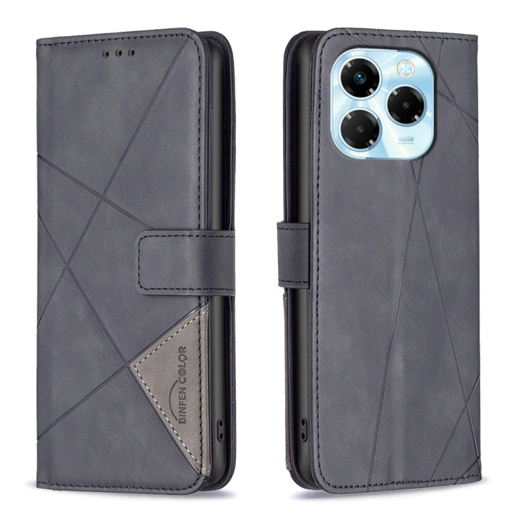 Magnetic Buckle Rhombus Texture Leather Phone Case, For Infinix Smart 9 / Hot 50i, For Infinix Hot 50 4G, For Infinix Hot 50 5G, For Infinix Zero 40 4G, For Infinix Note 40X 5G, For Infinix GT 20 Pro 5G, For Infinix Note 40 Pro 4G/5G/40 Pro+ 5G        ...