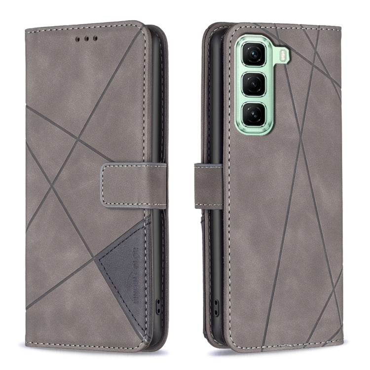 Magnetic Buckle Rhombus Texture Leather Phone Case, For Infinix Smart 9 / Hot 50i, For Infinix Hot 50 4G, For Infinix Hot 50 5G, For Infinix Zero 40 4G, For Infinix Note 40X 5G, For Infinix GT 20 Pro 5G, For Infinix Note 40 Pro 4G/5G/40 Pro+ 5G        ...