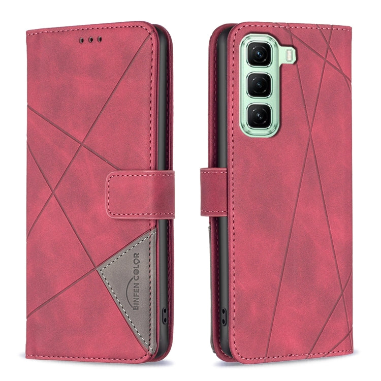 Magnetic Buckle Rhombus Texture Leather Phone Case, For Infinix Smart 9 / Hot 50i, For Infinix Hot 50 4G, For Infinix Hot 50 5G, For Infinix Zero 40 4G, For Infinix Note 40X 5G, For Infinix GT 20 Pro 5G, For Infinix Note 40 Pro 4G/5G/40 Pro+ 5G        ...