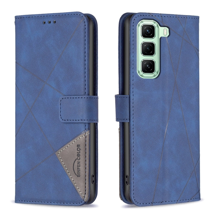 Magnetic Buckle Rhombus Texture Leather Phone Case, For Infinix Smart 9 / Hot 50i, For Infinix Hot 50 4G, For Infinix Hot 50 5G, For Infinix Zero 40 4G, For Infinix Note 40X 5G, For Infinix GT 20 Pro 5G, For Infinix Note 40 Pro 4G/5G/40 Pro+ 5G        ...