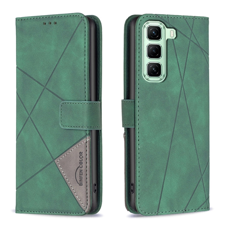 Magnetic Buckle Rhombus Texture Leather Phone Case, For Infinix Smart 9 / Hot 50i, For Infinix Hot 50 4G, For Infinix Hot 50 5G, For Infinix Zero 40 4G, For Infinix Note 40X 5G, For Infinix GT 20 Pro 5G, For Infinix Note 40 Pro 4G/5G/40 Pro+ 5G        ...