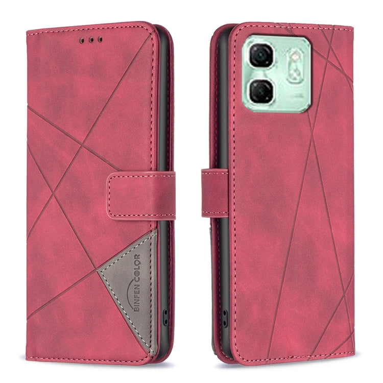 Magnetic Buckle Rhombus Texture Leather Phone Case, For Infinix Smart 9 / Hot 50i, For Infinix Hot 50 4G, For Infinix Hot 50 5G, For Infinix Zero 40 4G, For Infinix Note 40X 5G, For Infinix GT 20 Pro 5G, For Infinix Note 40 Pro 4G/5G/40 Pro+ 5G        ...