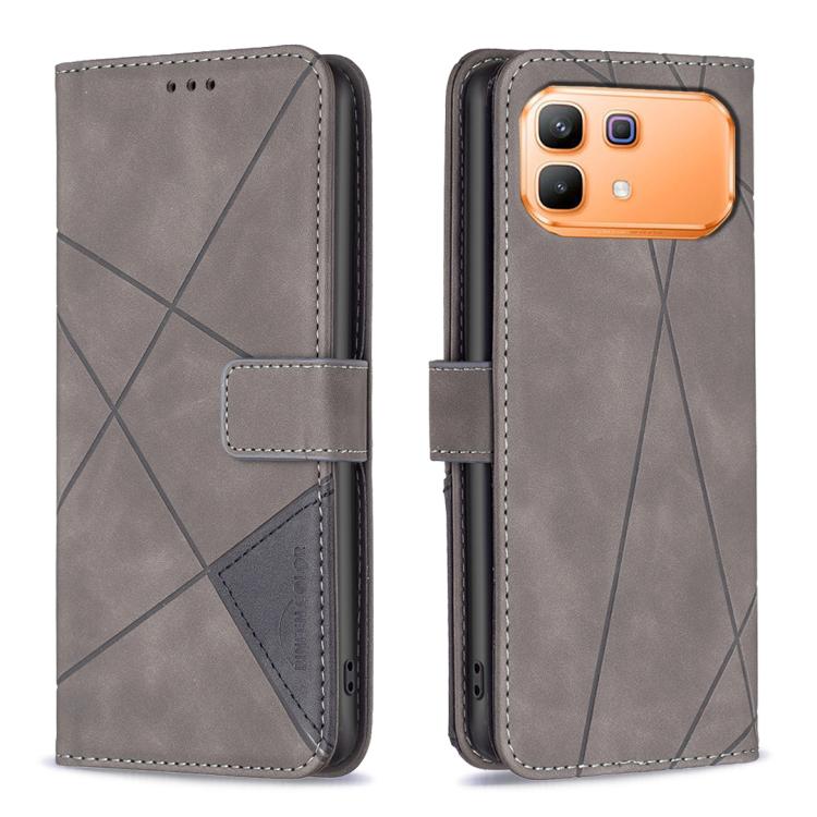 Magnetic Buckle Rhombus Texture Leather Phone Case, For Infinix GT 50 Pro 5G, For Infinix Hot 70 5G, For Infinix Smart 20 4G, For Infinix Note 60 5G / 60 Pro 5G, For Infinix Hot 60 Pro+ 4G, For Infinix Hot 60 Pro 4G, For Infinix Note 50X 5G            ...