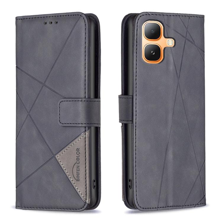 Magnetic Buckle Rhombus Texture Leather Phone Case, For Infinix GT 50 Pro 5G, For Infinix Hot 70 5G, For Infinix Smart 20 4G, For Infinix Note 60 5G / 60 Pro 5G, For Infinix Hot 60 Pro+ 4G, For Infinix Hot 60 Pro 4G, For Infinix Note 50X 5G            ...