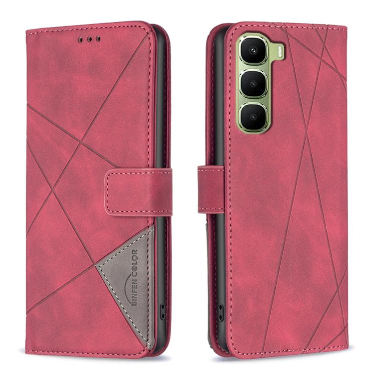 Magnetic Buckle Rhombus Texture Leather Phone Case, For Infinix GT 50 Pro 5G, For Infinix Hot 70 5G, For Infinix Smart 20 4G, For Infinix Note 60 5G / 60 Pro 5G, For Infinix Hot 60 Pro+ 4G, For Infinix Hot 60 Pro 4G, For Infinix Note 50X 5G            ...