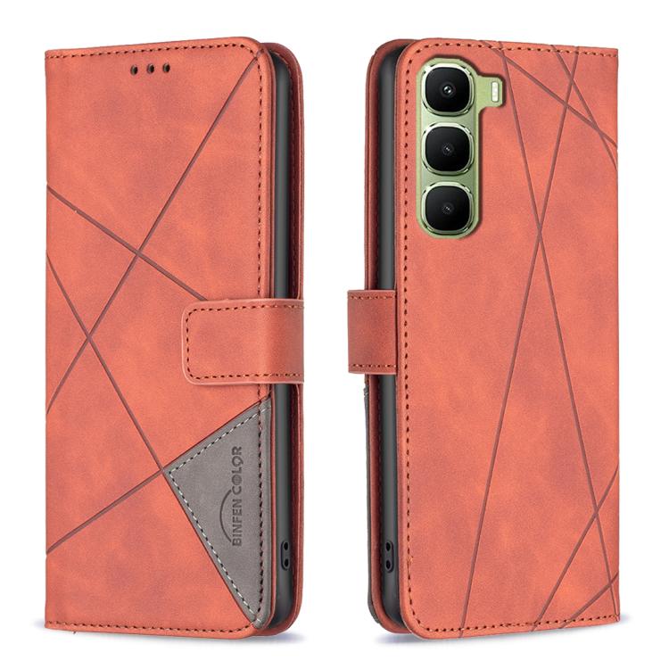 Magnetic Buckle Rhombus Texture Leather Phone Case, For Infinix GT 50 Pro 5G, For Infinix Hot 70 5G, For Infinix Smart 20 4G, For Infinix Note 60 5G / 60 Pro 5G, For Infinix Hot 60 Pro+ 4G, For Infinix Hot 60 Pro 4G, For Infinix Note 50X 5G            ...