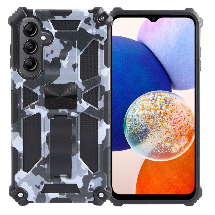 Camouflage Armor Kickstand TPU + PC Magnetic Phone Case, For Samsung Galaxy S23 FE 5G, For Samsung Galaxy S24 Ultra 5G, For Samsung Galaxy A55, For Samsung Galaxy S24+ 5G, For Samsung Galaxy A35, For Samsung Galaxy S24 5G, For Samsung Galaxy A15       ...