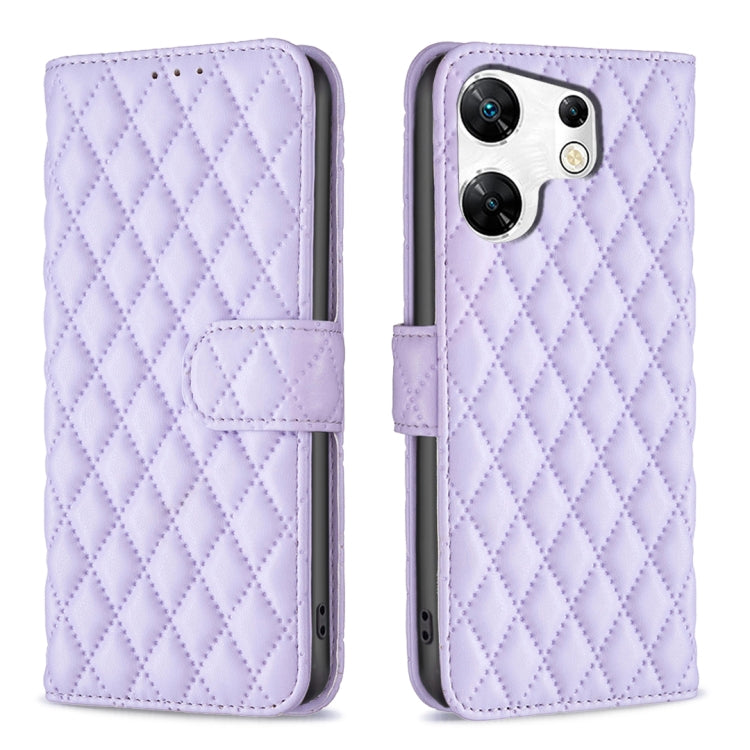 Diamond Lattice Wallet Flip Leather Phone Case, For Infinix Hot 40/40 Pro, For Infinix Hot 40i, For Infinix Smart 8, For Infinix Zero 30 4G, For Infinix Zero 30 5G, For Infinix Hot 30 Play NFC, For Infinix Note 30 5G, For Infinix Note 30i