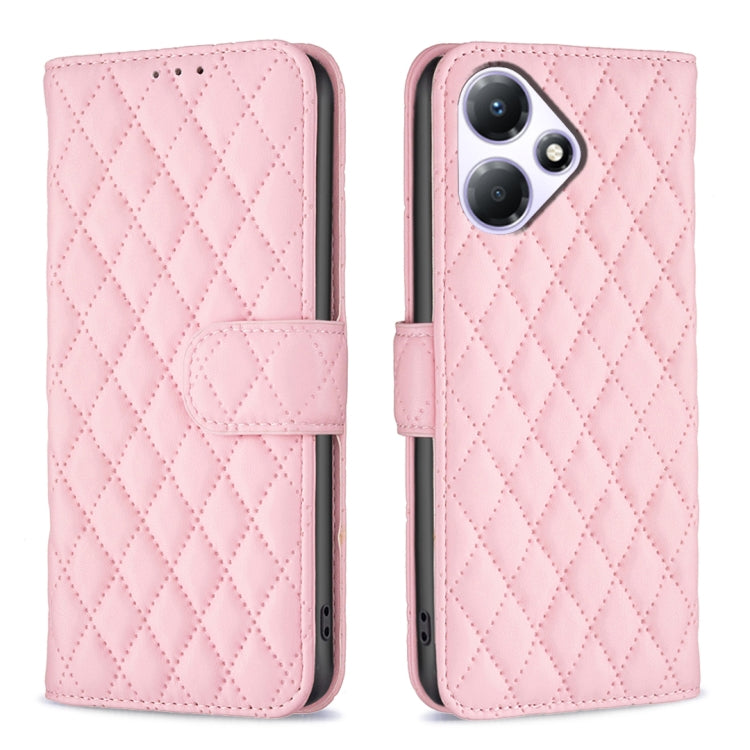 Diamond Lattice Wallet Flip Leather Phone Case, For Infinix Hot 40/40 Pro, For Infinix Hot 40i, For Infinix Smart 8, For Infinix Zero 30 4G, For Infinix Zero 30 5G, For Infinix Hot 30 Play NFC, For Infinix Note 30 5G, For Infinix Note 30i