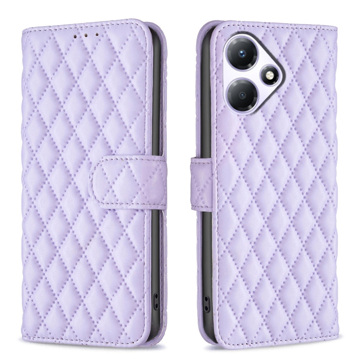 Diamond Lattice Wallet Flip Leather Phone Case, For Infinix Hot 40/40 Pro, For Infinix Hot 40i, For Infinix Smart 8, For Infinix Zero 30 4G, For Infinix Zero 30 5G, For Infinix Hot 30 Play NFC, For Infinix Note 30 5G, For Infinix Note 30i