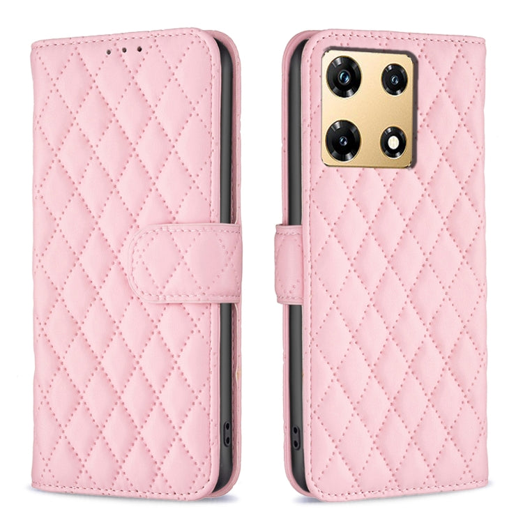 Diamond Lattice Wallet Flip Leather Phone Case, For Infinix Note 30 Pro, For Infinix Note 30 VIP, For Infinix Hot 30