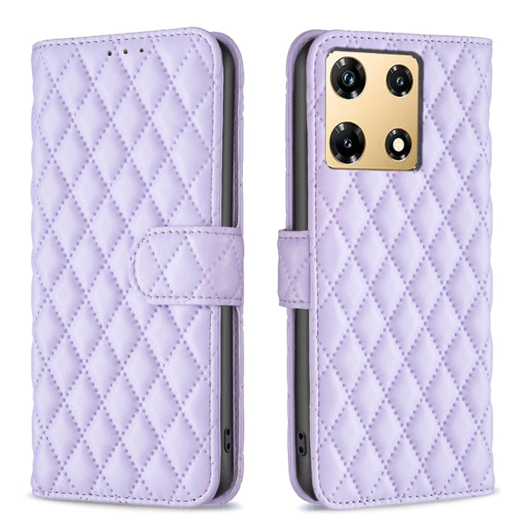 Diamond Lattice Wallet Flip Leather Phone Case, For Infinix Note 30 Pro, For Infinix Note 30 VIP, For Infinix Hot 30