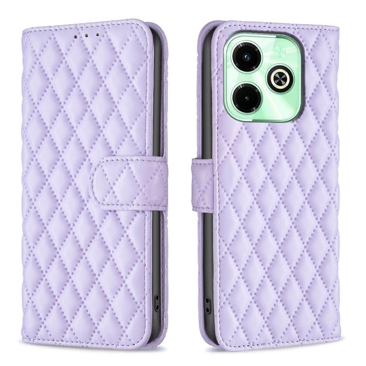 Diamond Lattice Wallet Flip Leather Phone Case, For Infinix Hot 40/40 Pro, For Infinix Hot 40i, For Infinix Smart 8, For Infinix Zero 30 4G, For Infinix Zero 30 5G, For Infinix Hot 30 Play NFC, For Infinix Note 30 5G, For Infinix Note 30i