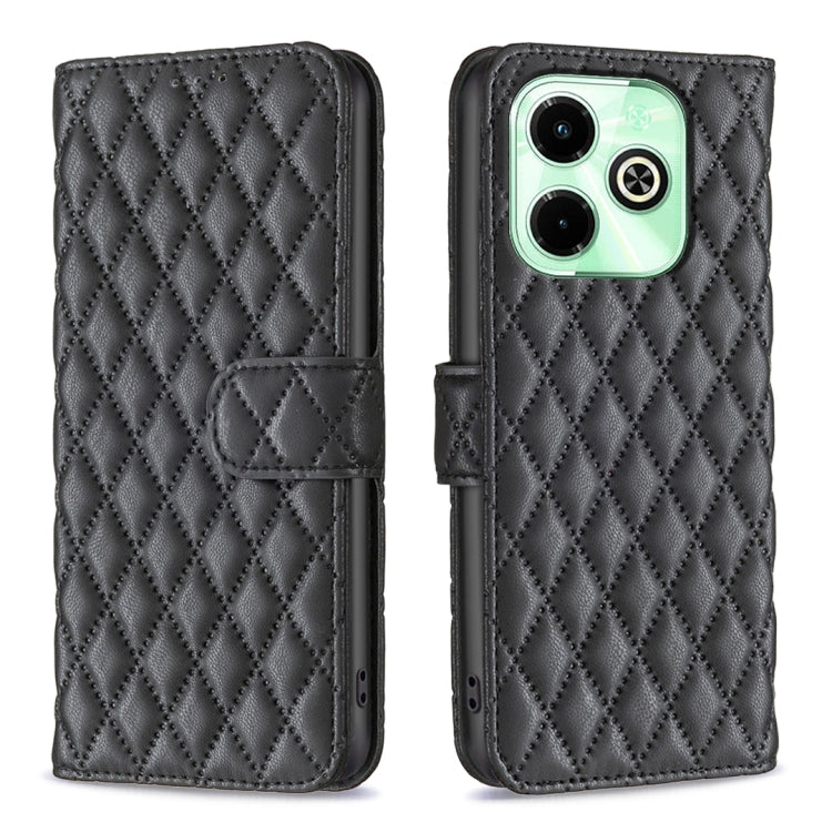 Diamond Lattice Wallet Flip Leather Phone Case, For Infinix Hot 40/40 Pro, For Infinix Hot 40i, For Infinix Smart 8, For Infinix Zero 30 4G, For Infinix Zero 30 5G, For Infinix Hot 30 Play NFC, For Infinix Note 30 5G, For Infinix Note 30i