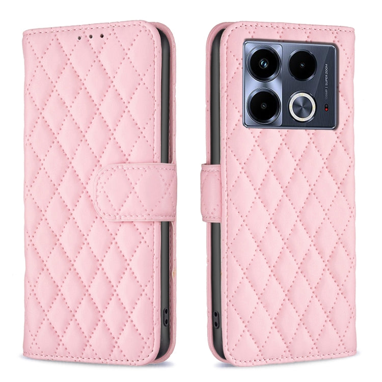 Diamond Lattice Wallet Flip Leather Phone Case, For Infinix GT 50 Pro 5G, For Infinix Hot 60 Pro+ 4G, For Infinix Hot 60 Pro 4G, For Infinix Zero 40 4G, For Infinix Note 40X 5G, For Infinix GT 20 Pro 5G, For Infinix Note 40 Pro 4G/5G/40 Pro+ 5G        ...
