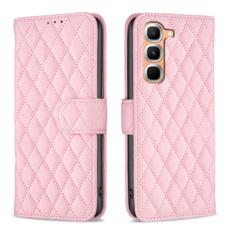 Diamond Lattice Wallet Flip Leather Phone Case, For Infinix Hot 70 Pro 5G, For Infinix GT 50 Pro 5G, For Infinix Hot 60 Pro+ 4G, For Infinix Hot 60 Pro 4G, For Infinix Zero 40 4G, For Infinix Note 40X 5G, For Infinix GT 20 Pro 5G                       ...