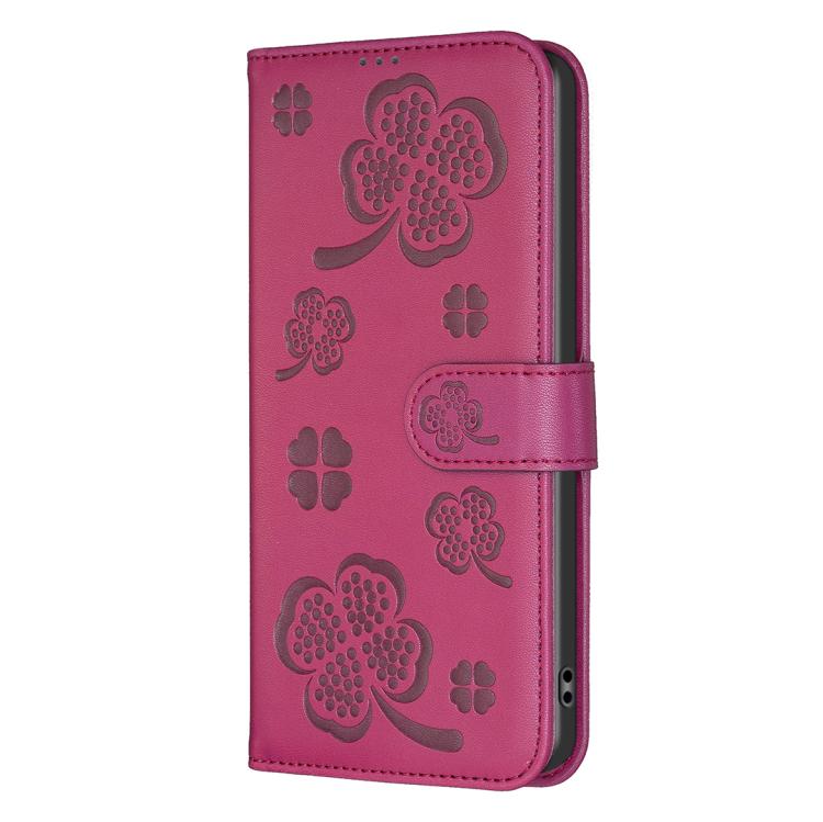 Four-leaf Embossed Leather Phone Case, For Realme 16T 5G, For Realme C53, For Realme C55, For Realme C33, For Realme C35