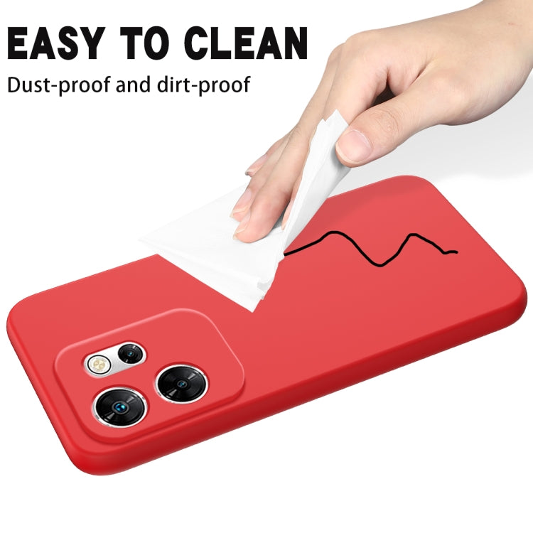 Solid Color Liquid Silicone Dropproof Full Coverage Phone Case, For Infinix Zero 30 4G, For Infinix Zero 30 5G, For Infinix GT 10 Pro