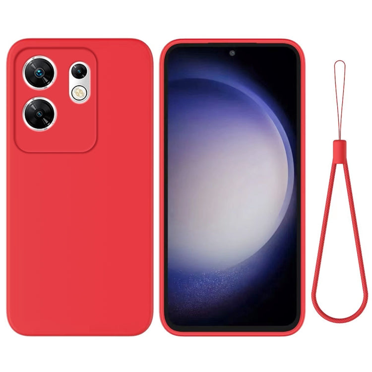 Solid Color Liquid Silicone Dropproof Full Coverage Phone Case, For Infinix Zero 30 4G, For Infinix Zero 30 5G, For Infinix GT 10 Pro