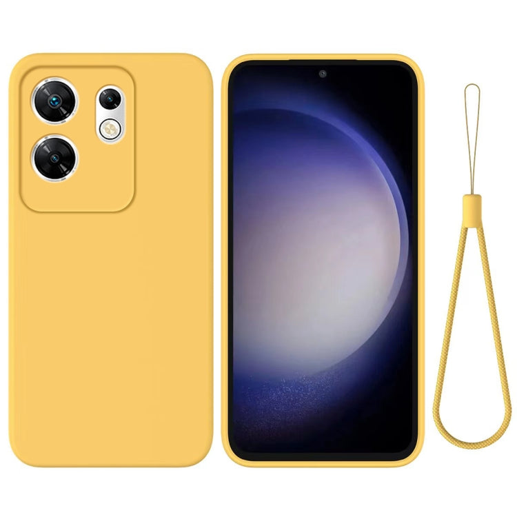 Solid Color Liquid Silicone Dropproof Full Coverage Phone Case, For Infinix Zero 30 4G, For Infinix Zero 30 5G, For Infinix GT 10 Pro