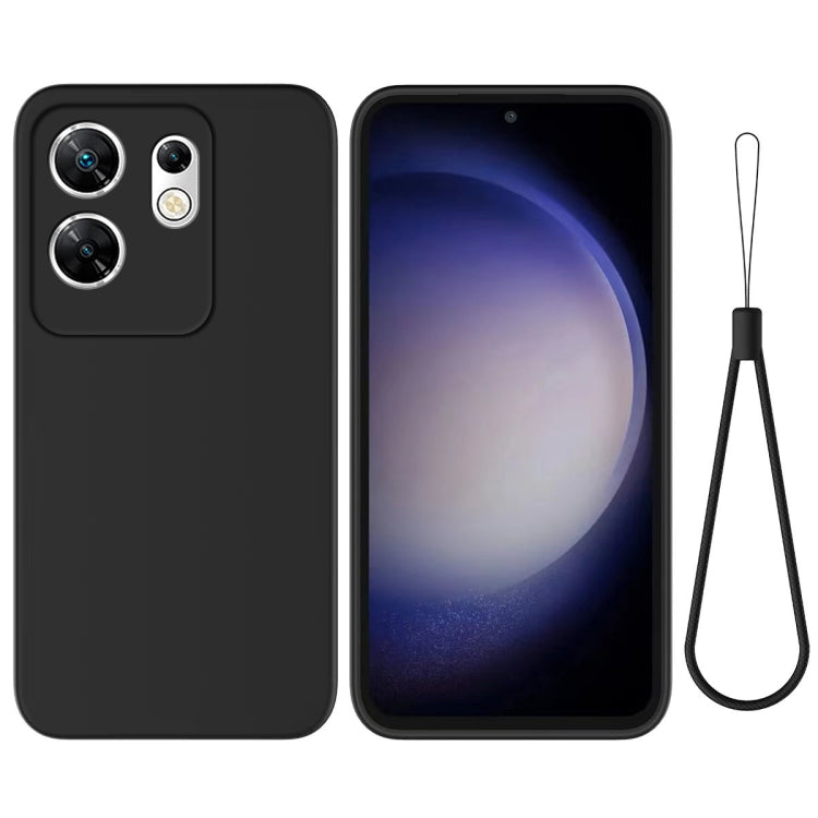 Solid Color Liquid Silicone Dropproof Full Coverage Phone Case, For Infinix Zero 30 4G, For Infinix Zero 30 5G, For Infinix GT 10 Pro