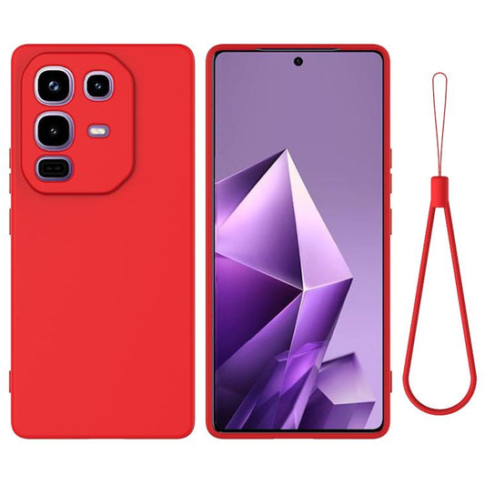Solid Color Liquid Silicone Dropproof Full Coverage Phone Case, For Infinix Note 50s, For Infinix Note 50x, For Infinix Note 50 Pro+, For Infinix Note 50 4G  / 50 Pro 4G, For Infinix Hot 50 Pro 4G, For Infinix Note 40S, For Infinix Hot 50i             ...
