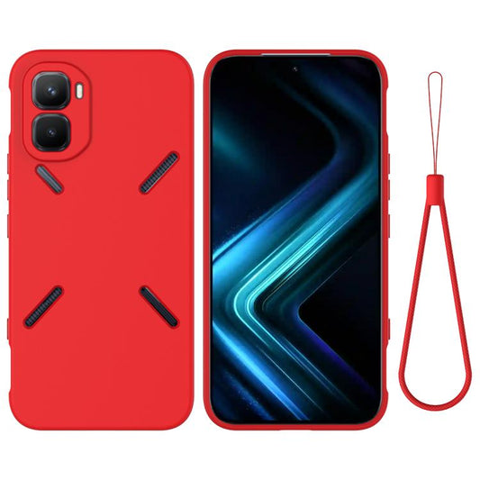 Solid Color Liquid Silicone Dropproof Full Coverage Phone Case, For Infinix GT 50 Pro 5G, For Infinix Note 60 Ultra 5G, For Infinix Note Edge 5G, For Infinix Smart 20 4G, For Infinix Note 60 / 60 Pro 5G, For Infinix GT 30 Pro / GT 30                   ...
