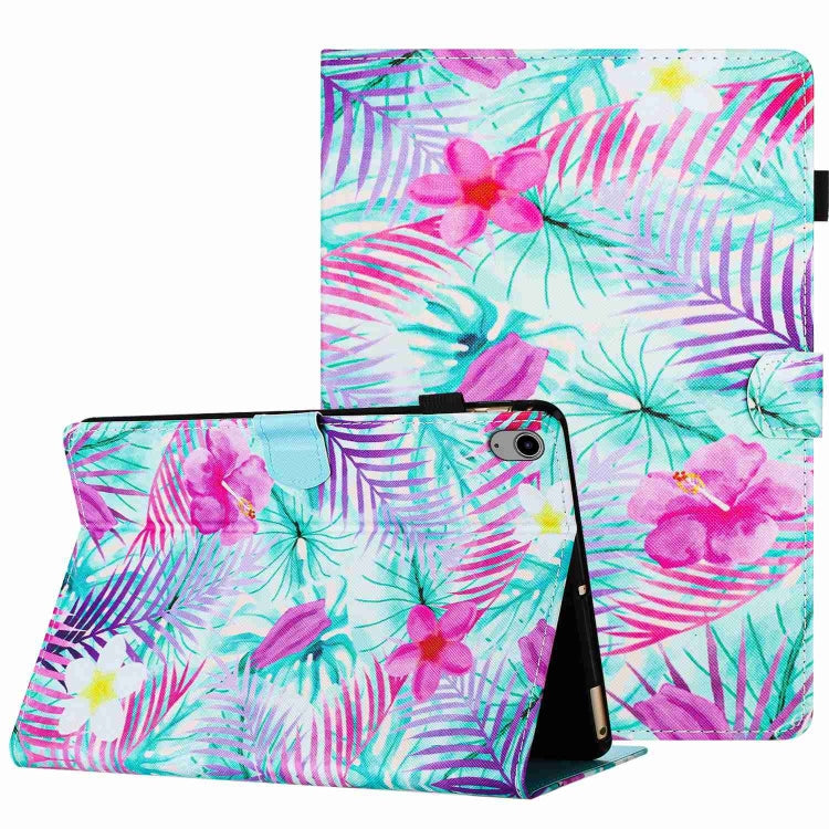 Painted Pattern Stitching Smart Leather Tablet Case, For Lenovo Tab M10 3rd Gen, For Lenovo Tab M10 Plus 10.6 3rd Gen, For Lenovo Tab P11, For Lenovo Tab M10 HD 2nd Gen, For Lenovo Tab M10 Plus