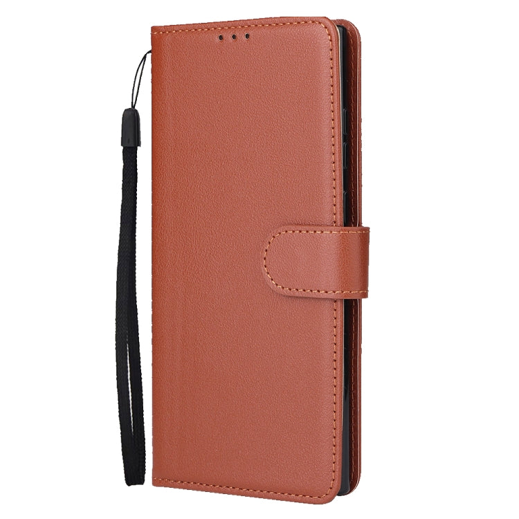 3-Card Slots Multifunctional Leather Phone Case, For Samsung Galaxy S24 Ultra 5G, For Samsung Galaxy S24+ 5G, For Samsung Galaxy S24 5G, For Samsung Galaxy A05s, For Samsung Galaxy A04e
