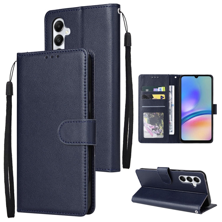 3-Card Slots Multifunctional Leather Phone Case, For Samsung Galaxy S24 Ultra 5G, For Samsung Galaxy S24+ 5G, For Samsung Galaxy S24 5G, For Samsung Galaxy A05s, For Samsung Galaxy A04e