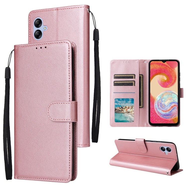 3-Card Slots Multifunctional Leather Phone Case, For Samsung Galaxy S24 Ultra 5G, For Samsung Galaxy S24+ 5G, For Samsung Galaxy S24 5G, For Samsung Galaxy A05s, For Samsung Galaxy A04e