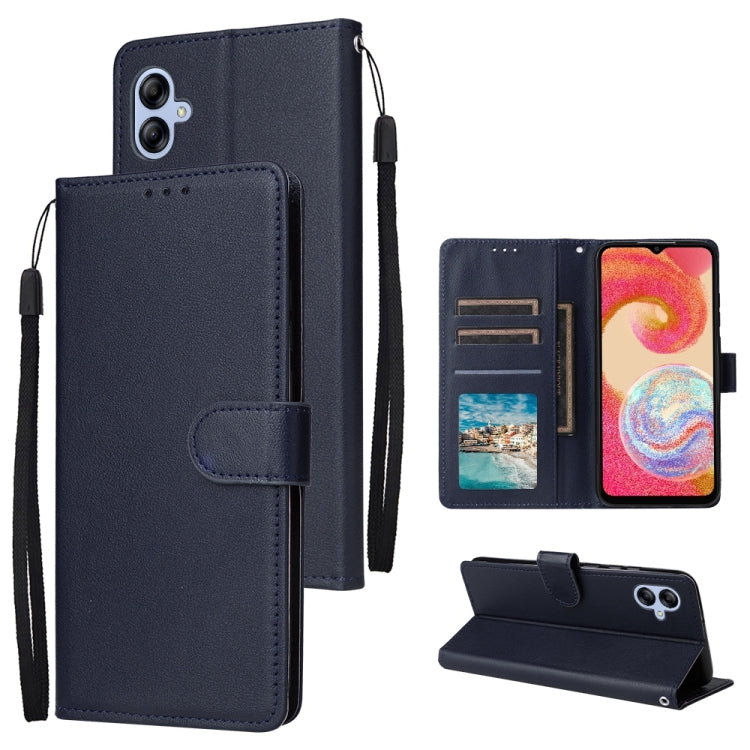 3-Card Slots Multifunctional Leather Phone Case, For Samsung Galaxy S24 Ultra 5G, For Samsung Galaxy S24+ 5G, For Samsung Galaxy S24 5G, For Samsung Galaxy A05s, For Samsung Galaxy A04e