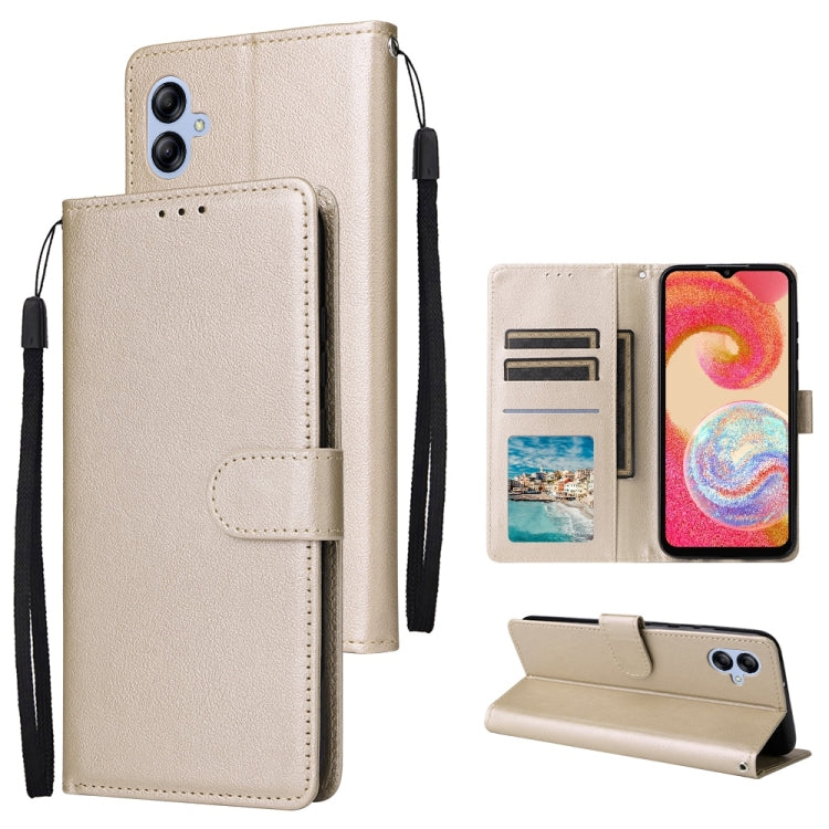 3-Card Slots Multifunctional Leather Phone Case, For Samsung Galaxy S24 Ultra 5G, For Samsung Galaxy S24+ 5G, For Samsung Galaxy S24 5G, For Samsung Galaxy A05s, For Samsung Galaxy A04e