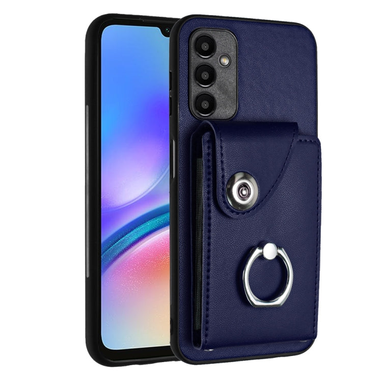 Organ Card Bag Ring Holder PU Phone Case, For Samsung Galaxy S24 Ultra 5G, For Samsung Galaxy S24+ 5G, For Samsung Galaxy S24 5G, For Samsung Galaxy A15 4G, For Samsung Galaxy A05, For Samsung Galaxy A05s 4G, For Samsung Galaxy A25 5G Global           ...