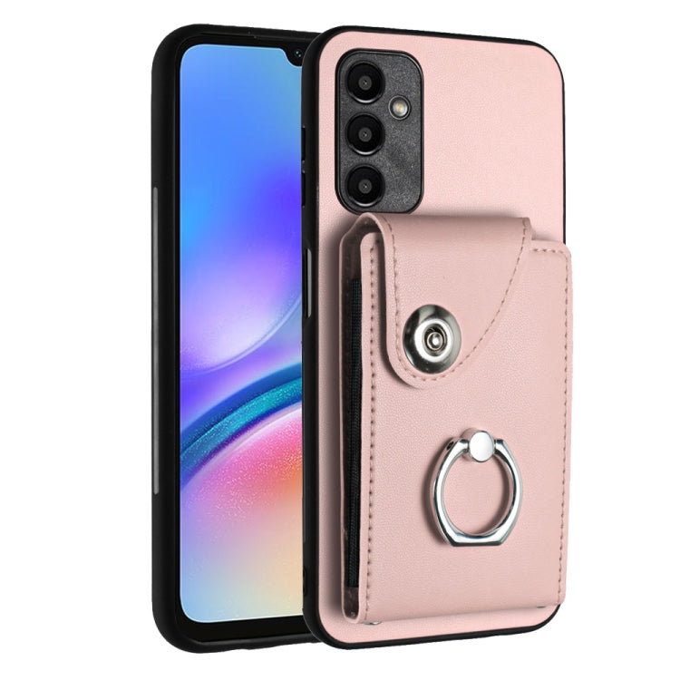 Organ Card Bag Ring Holder PU Phone Case, For Samsung Galaxy S24 Ultra 5G, For Samsung Galaxy S24+ 5G, For Samsung Galaxy S24 5G, For Samsung Galaxy A15 4G, For Samsung Galaxy A05, For Samsung Galaxy A05s 4G, For Samsung Galaxy A25 5G Global           ...