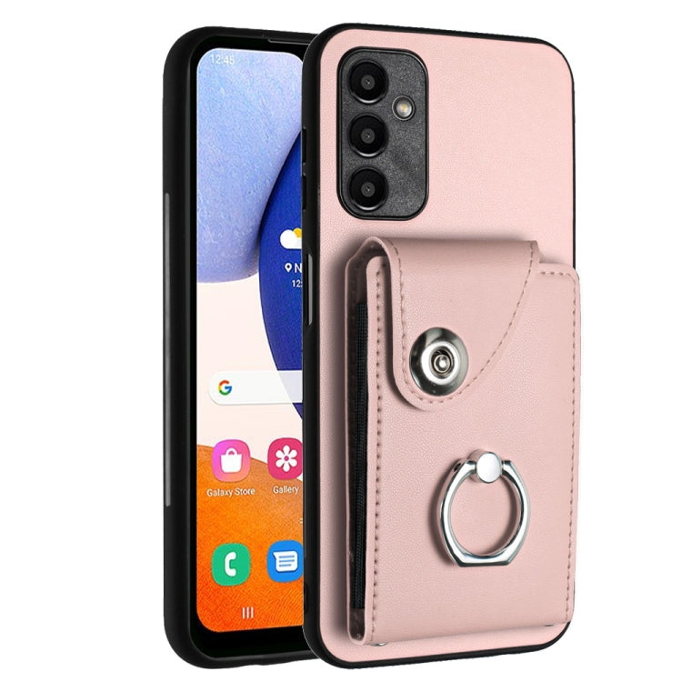 Organ Card Bag Ring Holder PU Phone Case, For Samsung Galaxy A24 4G, For Samsung Galaxy A04e / M04 / F04 4G, For Samsung Galaxy A34 5G, For Samsung Galaxy A54 5G, For Samsung Galaxy S23 Ultra 5G, For Samsung Galaxy S23+ 5G, For Samsung Galaxy S23 5G   ...