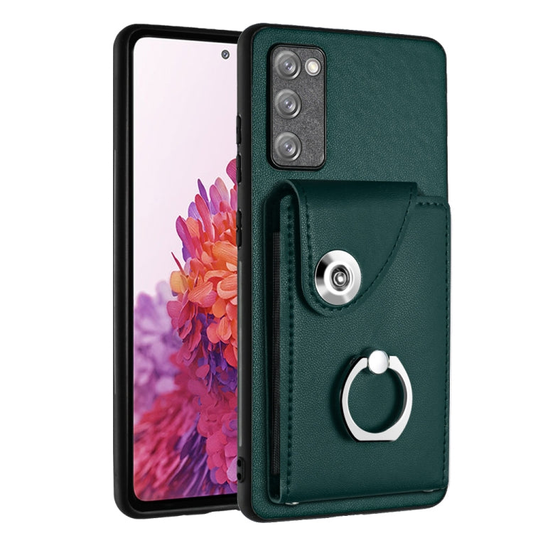 Organ Card Bag Ring Holder PU Phone Case, For Samsung Galaxy A04 4G, For Samsung Galaxy A13 5G / A04s, For Samsung Galaxy S20 FE, For Samsung Galaxy A23 165.4mm, For Samsung Galaxy A53 5G, For Samsung Galaxy A33 5G, For Samsung Galaxy A13 4G           ...