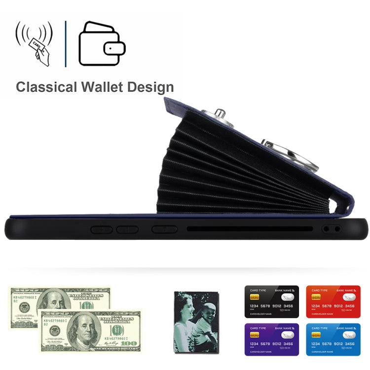 Organ Card Bag Ring Holder PU Phone Case, For Samsung Galaxy S22+ 5G, For Samsung Galaxy S22 5G, For Samsung Galaxy S21 FE 5G, For Samsung Galaxy A52 5G, For Samsung Galaxy A12