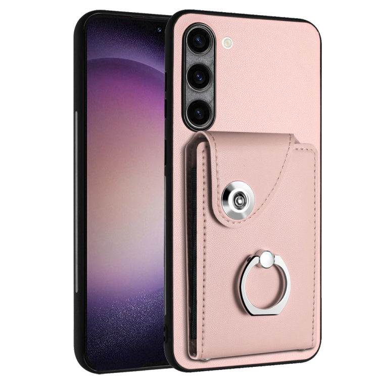 Organ Card Bag Ring Holder PU Phone Case, For Samsung Galaxy A24 4G, For Samsung Galaxy A04e / M04 / F04 4G, For Samsung Galaxy A34 5G, For Samsung Galaxy A54 5G, For Samsung Galaxy S23 Ultra 5G, For Samsung Galaxy S23+ 5G, For Samsung Galaxy S23 5G   ...