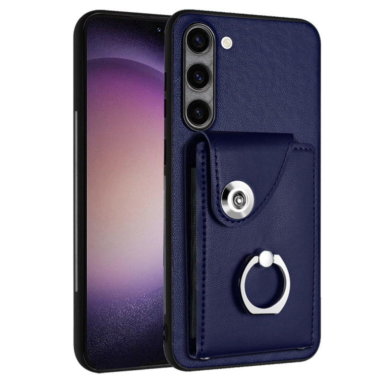 Organ Card Bag Ring Holder PU Phone Case, For Samsung Galaxy A24 4G, For Samsung Galaxy A04e / M04 / F04 4G, For Samsung Galaxy A34 5G, For Samsung Galaxy A54 5G, For Samsung Galaxy S23 Ultra 5G, For Samsung Galaxy S23+ 5G, For Samsung Galaxy S23 5G   ...