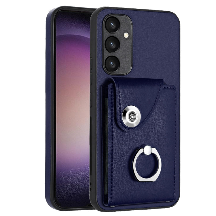 Organ Card Bag Ring Holder PU Phone Case, For Samsung Galaxy A24 4G, For Samsung Galaxy A04e / M04 / F04 4G, For Samsung Galaxy A34 5G, For Samsung Galaxy A54 5G, For Samsung Galaxy S23 Ultra 5G, For Samsung Galaxy S23+ 5G, For Samsung Galaxy S23 5G   ...