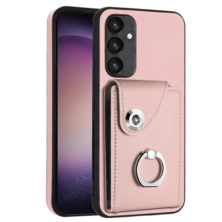 Organ Card Bag Ring Holder PU Phone Case, For Samsung Galaxy A24 4G, For Samsung Galaxy A04e / M04 / F04 4G, For Samsung Galaxy A34 5G, For Samsung Galaxy A54 5G, For Samsung Galaxy S23 Ultra 5G, For Samsung Galaxy S23+ 5G, For Samsung Galaxy S23 5G   ...