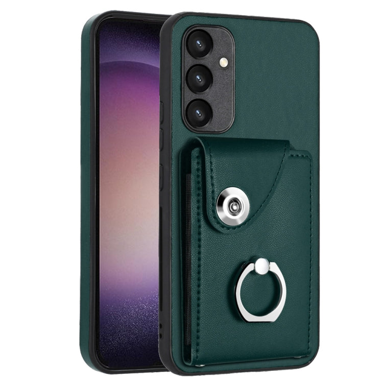 Organ Card Bag Ring Holder PU Phone Case, For Samsung Galaxy A24 4G, For Samsung Galaxy A04e / M04 / F04 4G, For Samsung Galaxy A34 5G, For Samsung Galaxy A54 5G, For Samsung Galaxy S23 Ultra 5G, For Samsung Galaxy S23+ 5G, For Samsung Galaxy S23 5G   ...