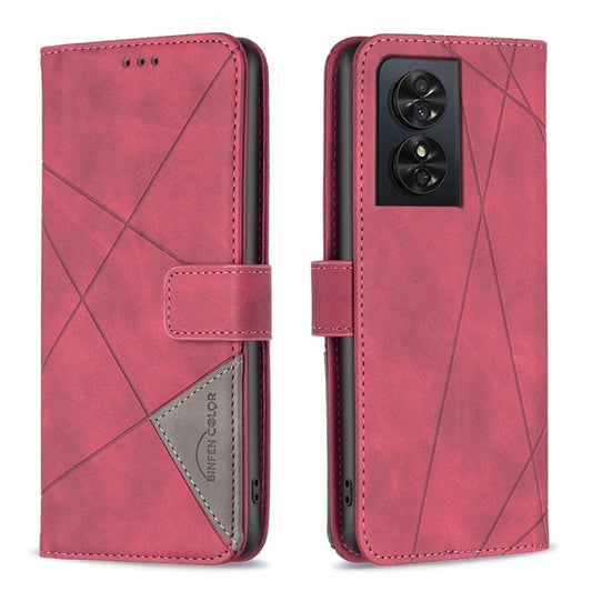 Magnetic Buckle Rhombus Texture Leather Phone Case, For TCL 50 SE, For TCL 40 NxtPaper, For TCL 40 SE, For TCL 405, For TCL 305 / 306 / 30 SE, For TCL 50 XE/50 XL 5G